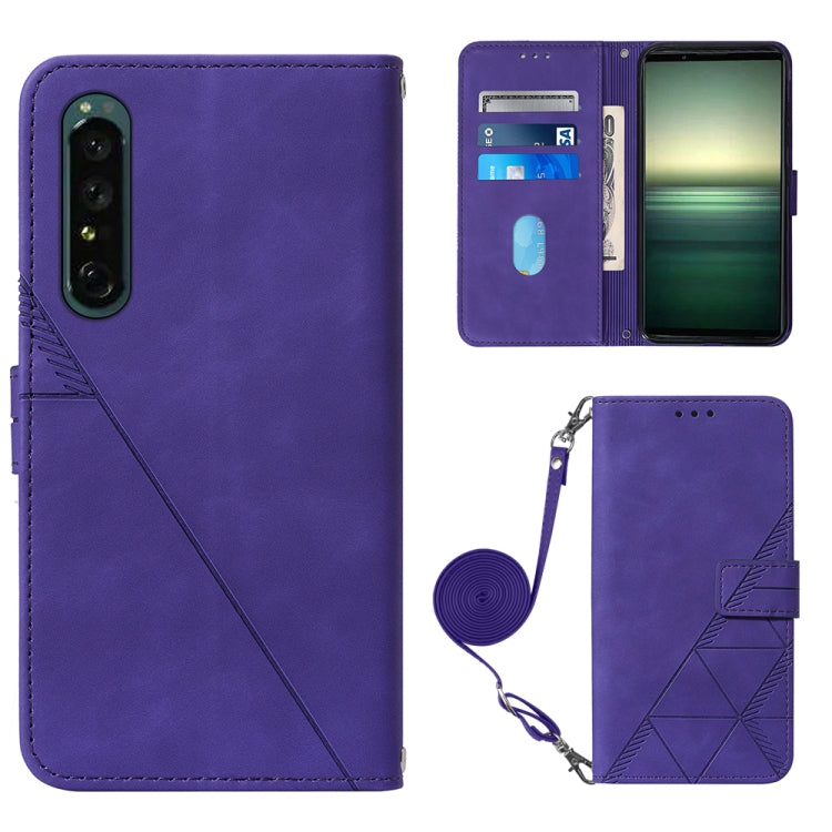 Custodia per cellulare in pelle con flip in rilievo 3D a tracolla, For OPPO Reno7 4G/F21 Pro, For Xiaomi Poco M4 Pro 4G, For Xiaomi Poco X4 Pro 5G, For Sony Xperia 1 IV