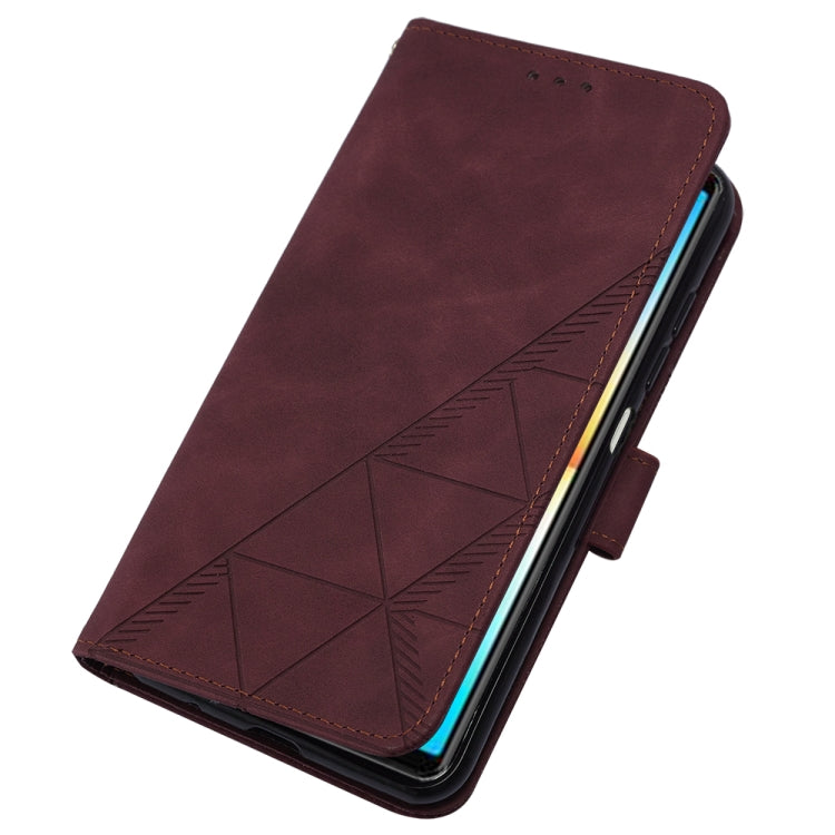 Custodia per cellulare in pelle con flip in rilievo 3D a tracolla, For Sony Xperia 10 IV, For Sony Xperia ACE III, For Xiaomi Redmi 10A, For Samsung Galaxy M33 5G Global