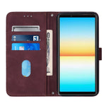 Custodia per cellulare in pelle con flip in rilievo 3D a tracolla, For Sony Xperia 10 IV, For Sony Xperia ACE III, For Xiaomi Redmi 10A, For Samsung Galaxy M33 5G Global