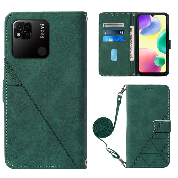 Custodia per cellulare in pelle con flip in rilievo 3D a tracolla, For Sony Xperia 10 IV, For Sony Xperia ACE III, For Xiaomi Redmi 10A, For Samsung Galaxy M33 5G Global