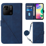 Custodia per cellulare in pelle con flip in rilievo 3D a tracolla, For Sony Xperia 10 IV, For Sony Xperia ACE III, For Xiaomi Redmi 10A, For Samsung Galaxy M33 5G Global