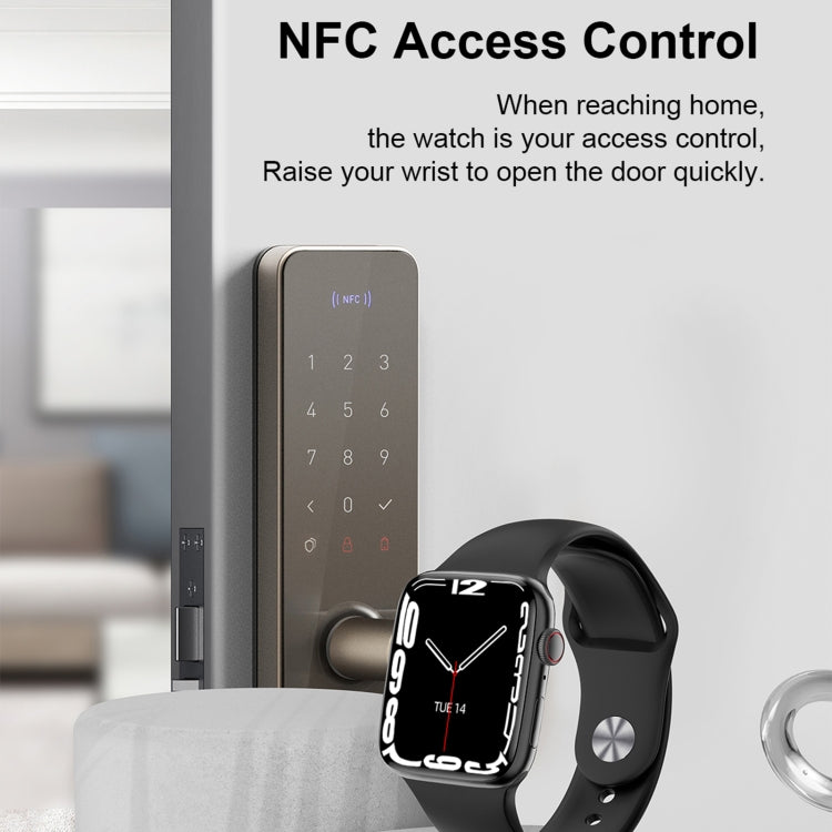 DT NO.I 7 Smart Watch con schermo TFT da 1,9 pollici, supporto chiamata Bluetooth/promemoria ciclo mestruale