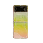 Custodia per telefono pieghevole colorata, For Samsung Galaxy Z Flip3 5G