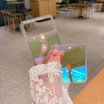Custodia per telefono pieghevole colorata, For Samsung Galaxy Z Flip3 5G