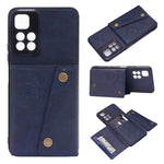 Custodia per telefono magnetica antiurto in PU + TPU con doppia fibbia, For Xiaomi Redmi 10C, For Xiaomi Redmi Note 11 5G Chinese, For Xiaomi Redmi Note 11E, For Xiaomi Redmi 10