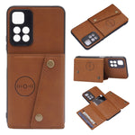 Custodia per telefono magnetica antiurto in PU + TPU con doppia fibbia, For Xiaomi Redmi 10C, For Xiaomi Redmi Note 11 5G Chinese, For Xiaomi Redmi Note 11E, For Xiaomi Redmi 10