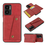 Custodia per telefono magnetica antiurto in PU + TPU con doppia fibbia, For Xiaomi Redmi 10C, For Xiaomi Redmi Note 11 5G Chinese, For Xiaomi Redmi Note 11E, For Xiaomi Redmi 10