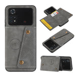 Custodia per telefono magnetica antiurto in PU + TPU con doppia fibbia, For Xiaomi Poco M4 Pro 4G, For Xiaomi Poco X4 Pro, For Xiaomi 12, For Xiaomi 12 Pro