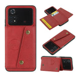 Custodia per telefono magnetica antiurto in PU + TPU con doppia fibbia, For Xiaomi Poco M4 Pro 4G, For Xiaomi Poco X4 Pro, For Xiaomi 12, For Xiaomi 12 Pro