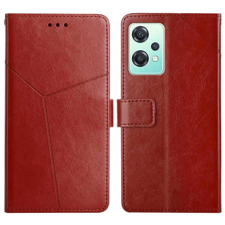 Custodia per telefono in pelle flip orizzontale con cuciture a Y, For OnePlus 10R/ACE, For OnePlus Nord CE 2 5G, For OnePlus Nord CE 2 Lite/Realme 9 Pro 5G/Realme V25, For Motorola Moto G 5G 2022