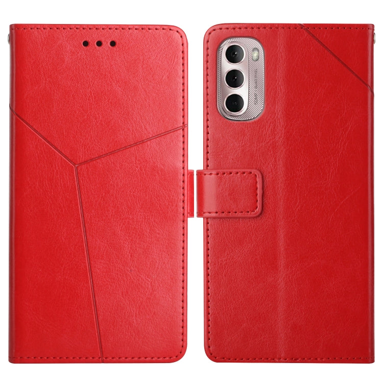 Custodia per telefono in pelle flip orizzontale con cuciture a Y, For Motorola Moto G Stylus 4G 2022, For Motorola Moto G Stylus 5G 2022, For Motorola Moto G52, For Nokia X100