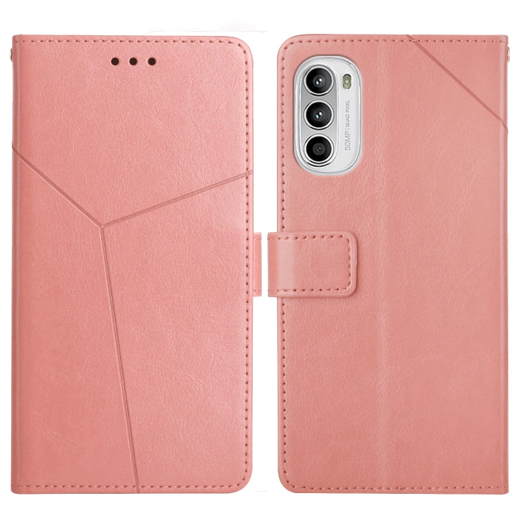 Custodia per telefono in pelle flip orizzontale con cuciture a Y, For Motorola Moto G Stylus 4G 2022, For Motorola Moto G Stylus 5G 2022, For Motorola Moto G52, For Nokia X100
