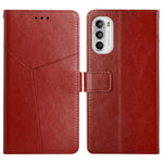 Custodia per telefono in pelle flip orizzontale con cuciture a Y, For Motorola Moto G Stylus 4G 2022, For Motorola Moto G Stylus 5G 2022, For Motorola Moto G52, For Nokia X100