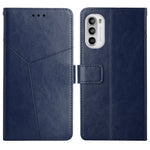 Custodia per telefono in pelle flip orizzontale con cuciture a Y, For Motorola Moto G Stylus 4G 2022, For Motorola Moto G Stylus 5G 2022, For Motorola Moto G52, For Nokia X100