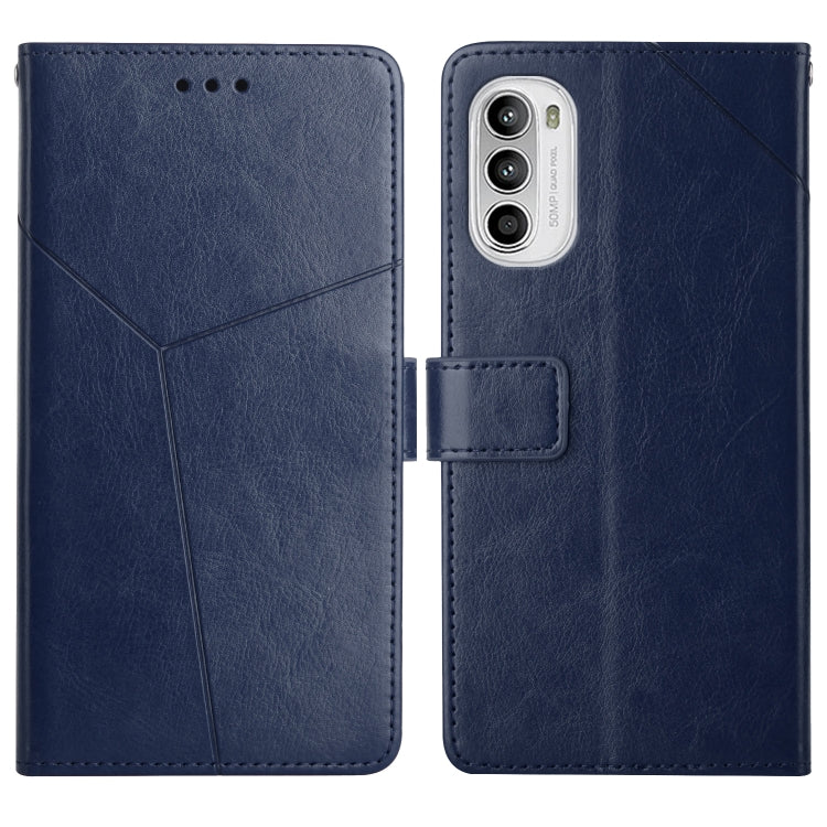 Custodia per telefono in pelle flip orizzontale con cuciture a Y, For Motorola Moto G Stylus 4G 2022, For Motorola Moto G Stylus 5G 2022, For Motorola Moto G52, For Nokia X100