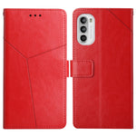 Custodia per telefono in pelle flip orizzontale con cuciture a Y, For Motorola Moto G Stylus 4G 2022, For Motorola Moto G Stylus 5G 2022, For Motorola Moto G52, For Nokia X100
