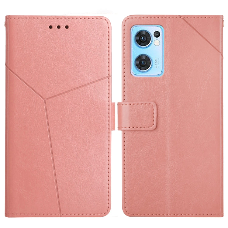Custodia per telefono in pelle flip orizzontale con cuciture a Y, For OPPO Find X5 Lite, For OPPO Realme 9 Pro+/Realme 9 4G, For Samsung Galaxy Xcover6 Pro, For Samsung Galaxy M33