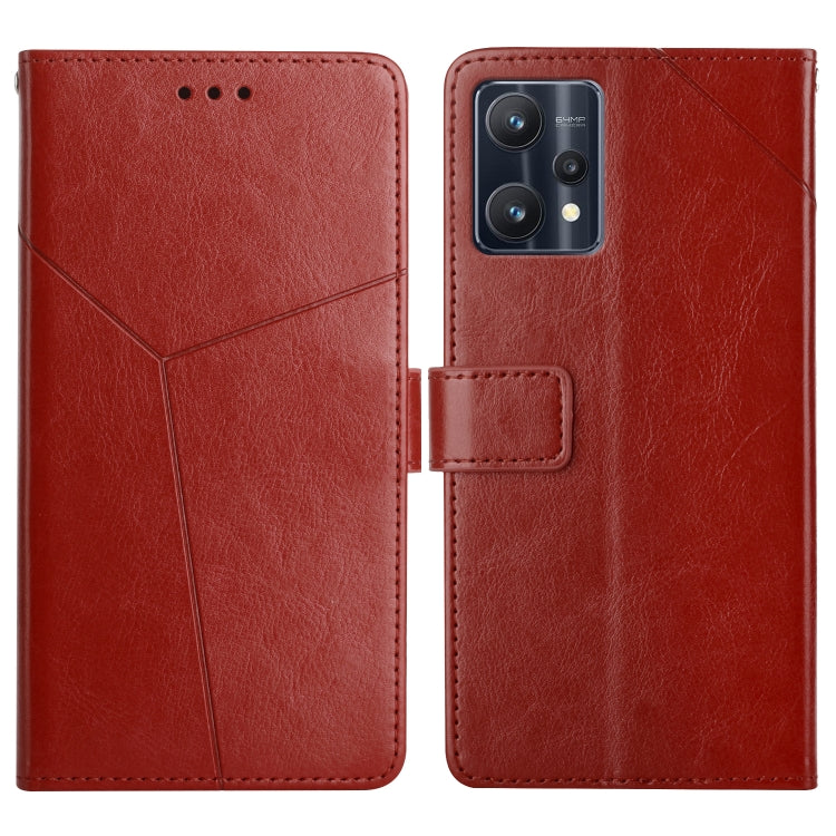 Custodia per telefono in pelle flip orizzontale con cuciture a Y, For OPPO Find X5 Lite, For OPPO Realme 9 Pro+/Realme 9 4G, For Samsung Galaxy Xcover6 Pro, For Samsung Galaxy M33
