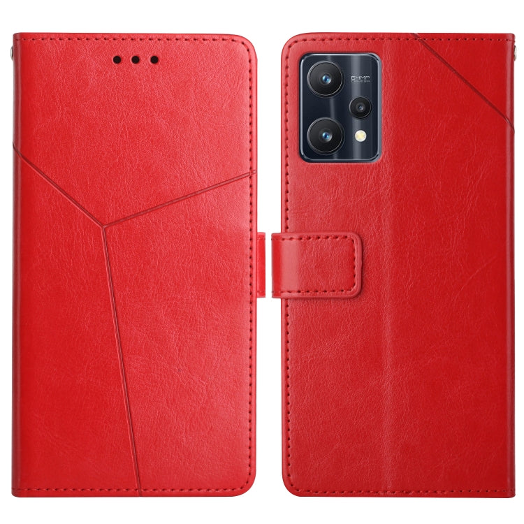 Custodia per telefono in pelle flip orizzontale con cuciture a Y, For OPPO Find X5 Lite, For OPPO Realme 9 Pro+/Realme 9 4G, For Samsung Galaxy Xcover6 Pro, For Samsung Galaxy M33