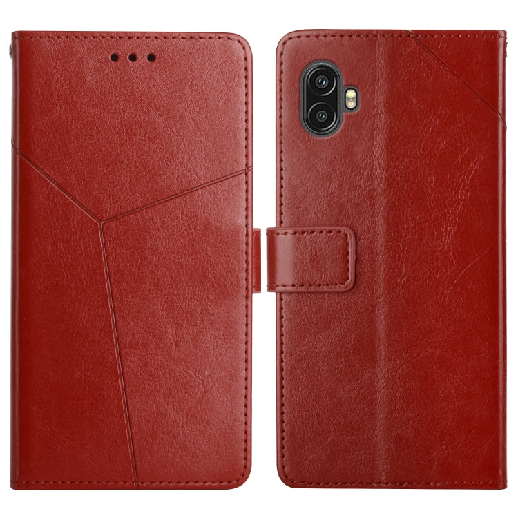 Custodia per telefono in pelle flip orizzontale con cuciture a Y, For OPPO Find X5 Lite, For OPPO Realme 9 Pro+/Realme 9 4G, For Samsung Galaxy Xcover6 Pro, For Samsung Galaxy M33