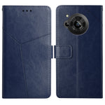 Custodia per telefono in pelle flip orizzontale con cuciture a Y, For Samsung Galaxy M53, For Sharp Aquos R7, For Xiaomi Poco F4 GT