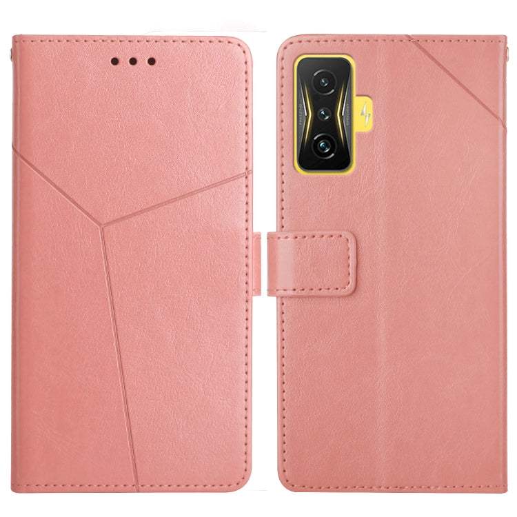 Custodia per telefono in pelle flip orizzontale con cuciture a Y, For Samsung Galaxy M53, For Sharp Aquos R7, For Xiaomi Poco F4 GT