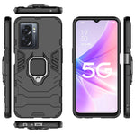 Supporto per anello magnetico PC + custodia per telefono in TPU, For OPPO A57 5G