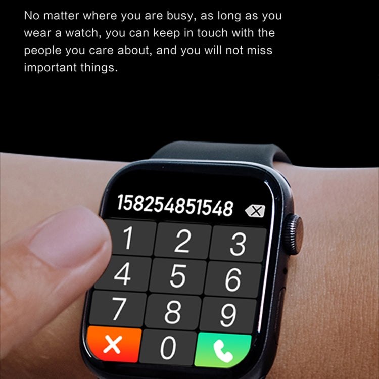 i7 pro + VIP Smart Watch con schermo TFT da 1,75 pollici, supporto quadrante Bluetooth / monitoraggio del sonno