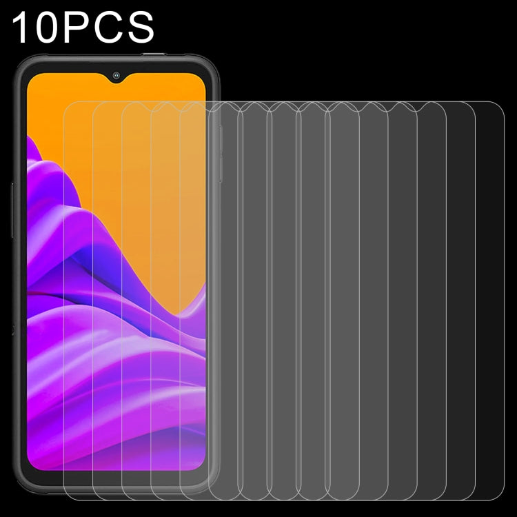 10 pellicole in vetro temperato da 0,26 mm 9H 2,5D, For Samsung Galaxy Xcover6 Pro(10 PCS), For TCL 30T(10 PCS), For TCL 30 Z(10 PCS), For Sharp Aquos R7(10 PCS)