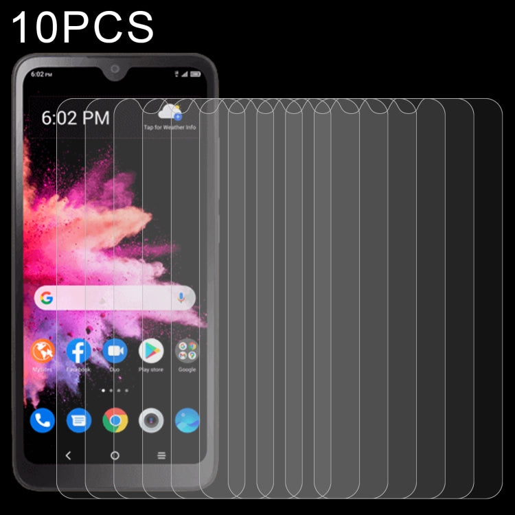 10 pellicole in vetro temperato da 0,26 mm 9H 2,5D, For Samsung Galaxy Xcover6 Pro(10 PCS), For TCL 30T(10 PCS), For TCL 30 Z(10 PCS), For Sharp Aquos R7(10 PCS)