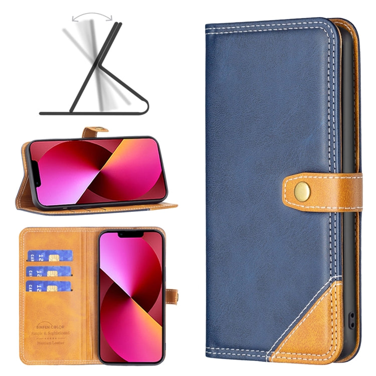 Custodia portafoglio in pelle con slot carte per iPhone 13 mini