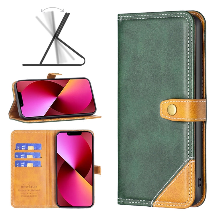 Custodia portafoglio in pelle con slot carte per iPhone 13 mini