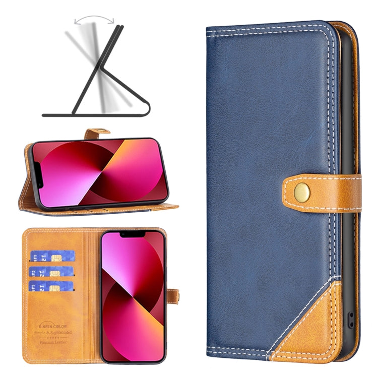 Custodia portafoglio in pelle con slot carte per iPhone 13 mini