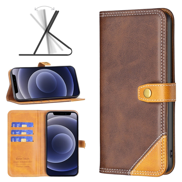 Custodia portafoglio in pelle con slot carte per iPhone 13 mini