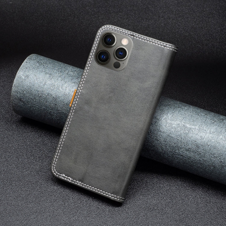 Custodia portafoglio in pelle per iPhone 12 e 11