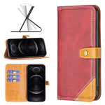 Custodia portafoglio in pelle per iPhone 12 e 11