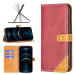 Custodia portafoglio in pelle per iPhone 12 e 11