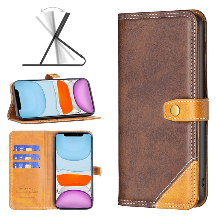 Custodia portafoglio in pelle per iPhone 12 e 11