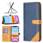 Custodia portafoglio in pelle per iPhone 12 e 11