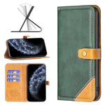 Custodia portafoglio in pelle per iPhone 12 e 11