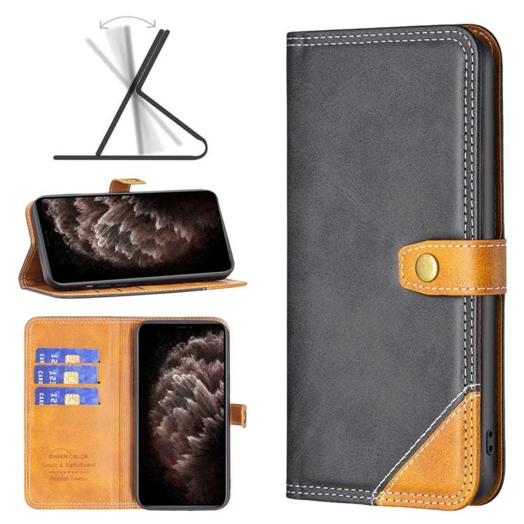 Custodia in pelle con doppio filo per cucire in tinta, For iPhone 11 Pro Max, For iPhone X / XS, For iPhone XR, For iPhone XS Max