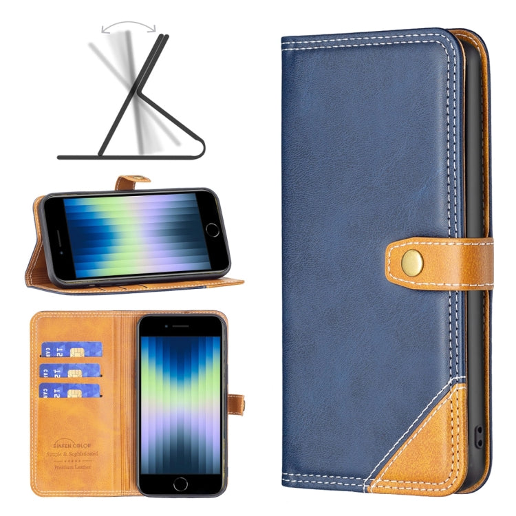 Custodia portafoglio in pelle per iPhone SE 2022/2020/7/8