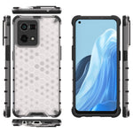 PC a nido d'ape antiurto + custodia per telefono in TPU, For OPPO Reno7 4G, For Samsung Galaxy M33 5G Global, For Samsung Galaxy M53 5G