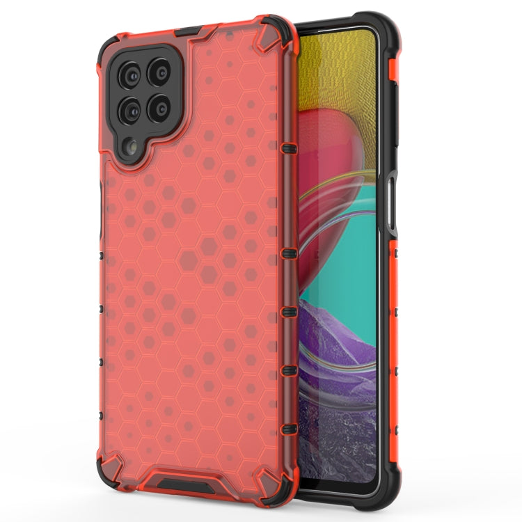 PC a nido d'ape antiurto + custodia per telefono in TPU, For OPPO Reno7 4G, For Samsung Galaxy M33 5G Global, For Samsung Galaxy M53 5G