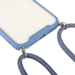 Custodia galvanica con cordino per iPhone 12 e 13