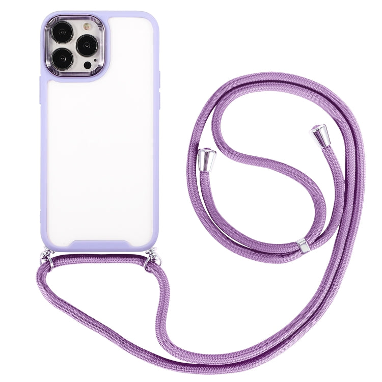 Custodia galvanica con cordino per iPhone 12 e 13