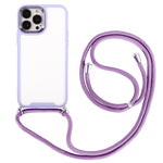 Custodia galvanica con cordino per iPhone 12 e 13