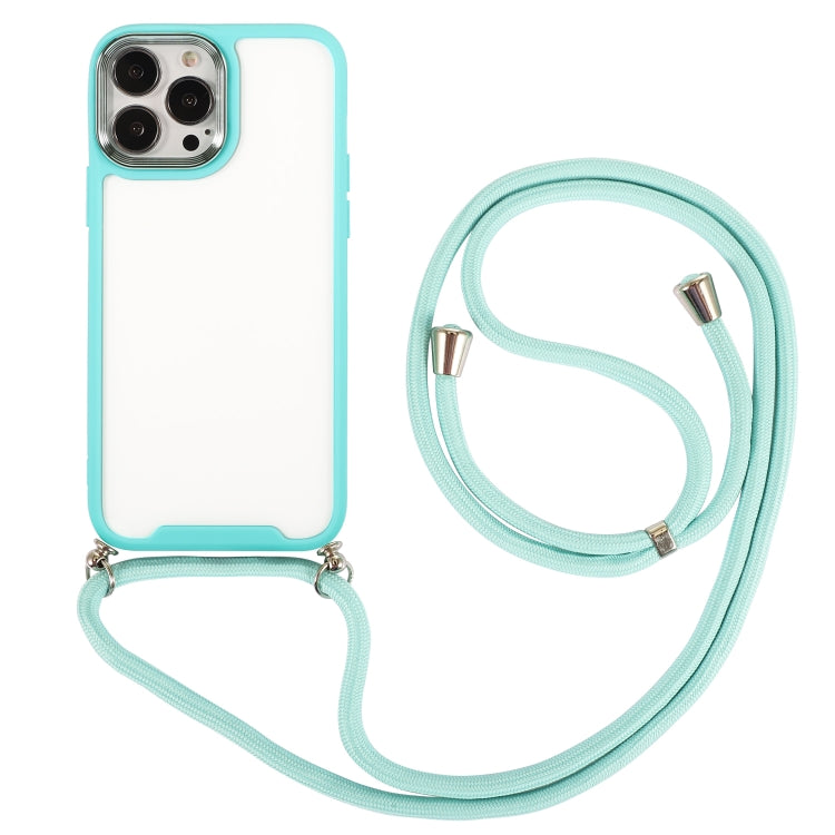 Custodia galvanica con cordino per iPhone 12 e 13