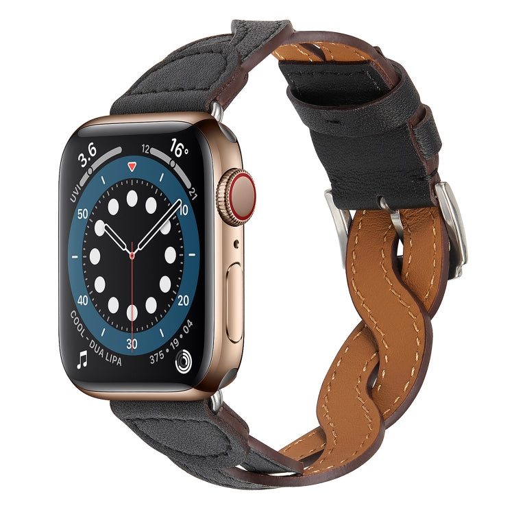 Cinturino intrecciato per Apple Watch Series, 7 41mm / 6&SE&5&4 40mm / 3&2&1 38mm, 7 45mm / 6&SE&5&4 44mm / 3&2&1 42mm