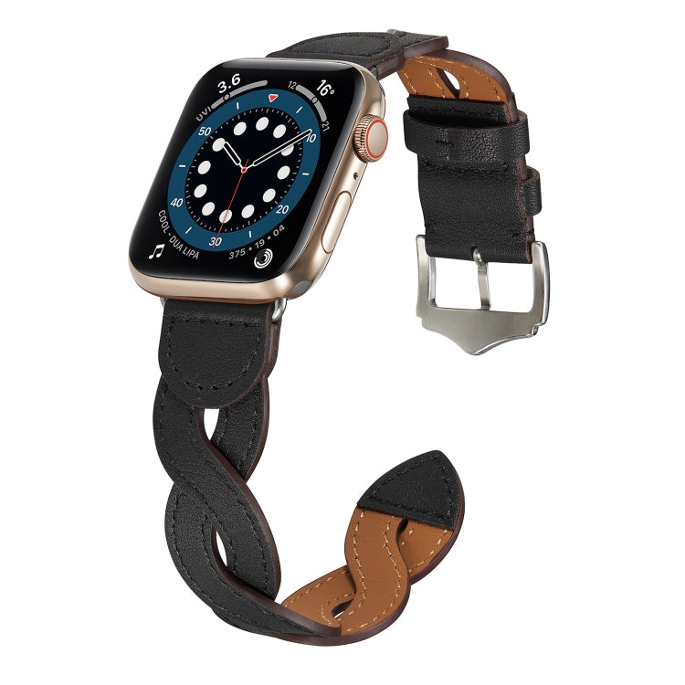 Cinturino intrecciato per Apple Watch Series, 7 41mm / 6&SE&5&4 40mm / 3&2&1 38mm, 7 45mm / 6&SE&5&4 44mm / 3&2&1 42mm